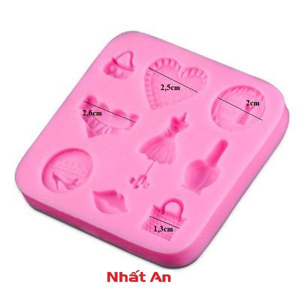 Khuôn silicone 4D tạo hình trang điểm