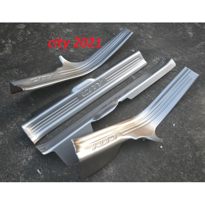 Ốp bậc cửa City 2014 - 2020. 2021 inox cao cấp