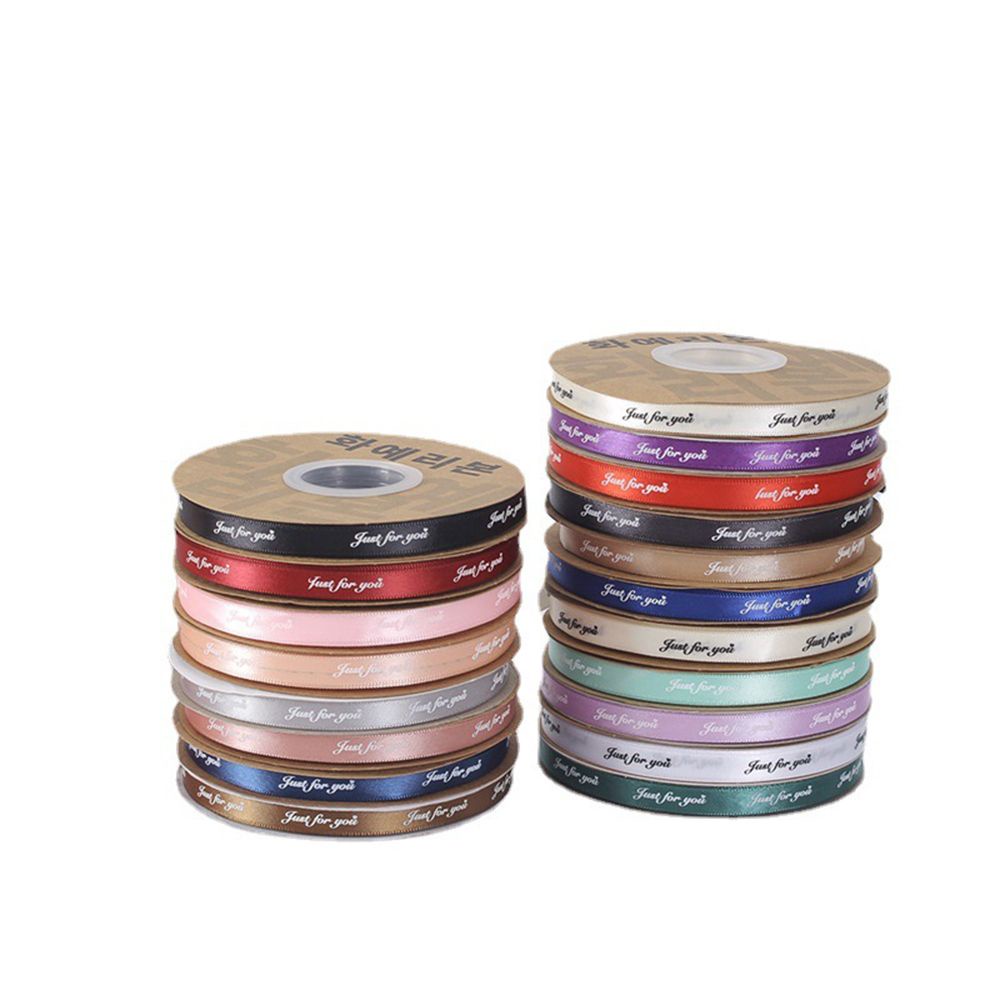 Cuộn dây ruy băng in chữ Just for You dài 50 yard trang trí tiệc