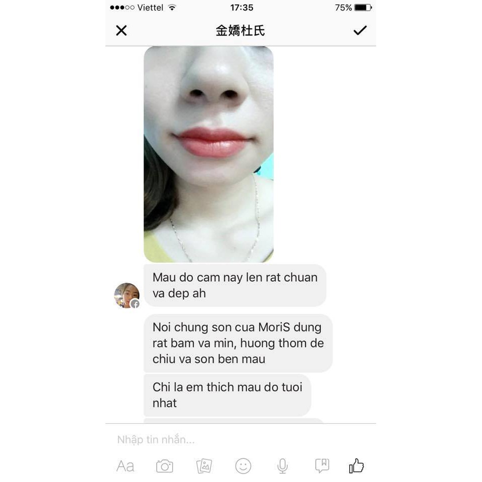 Son Màu Chùm Ngây MoriS Mini (Handmade) | BigBuy360 - bigbuy360.vn