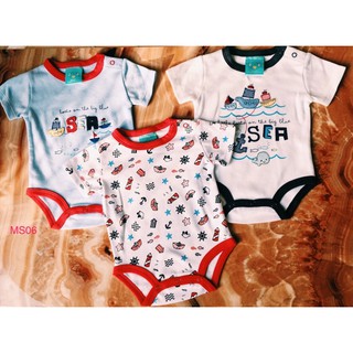 Set 3 cái Bodysuit / body chip bé trai Thái Lan size 3-9 ký