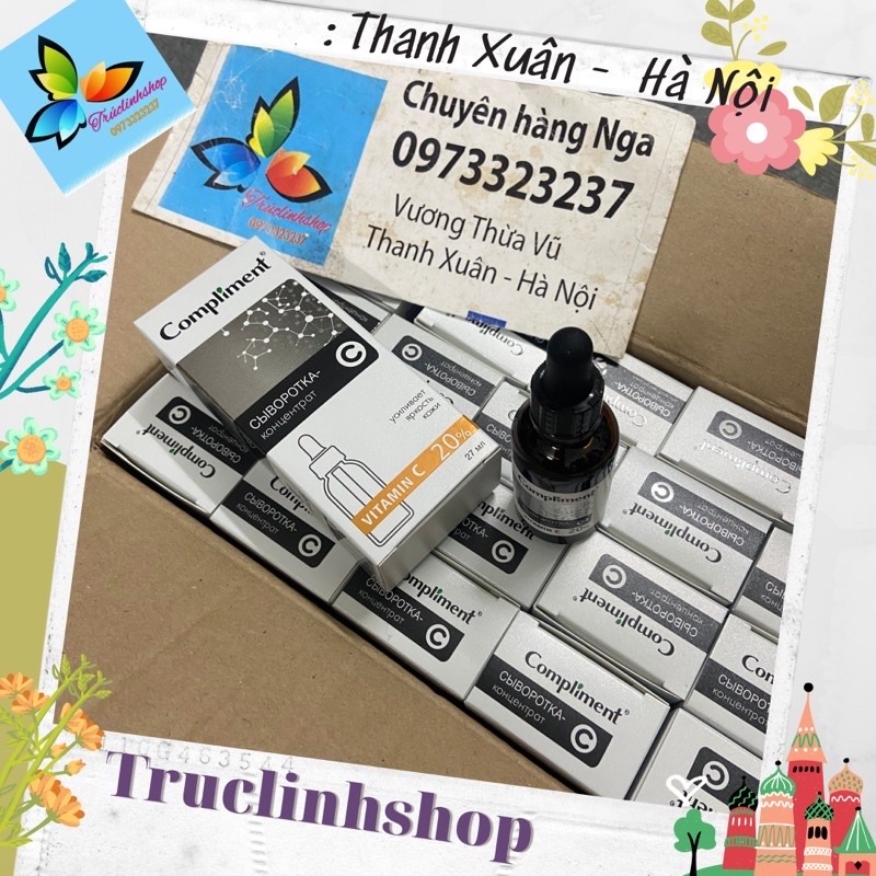 Serum vitamin C compliment 20% cải thiện da 27ml