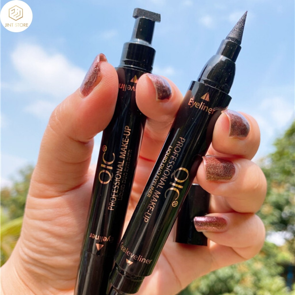 [Mã SKAMLTS7 giảm 0.1 đơn 150000] Bút Kẻ Mắt QIC 2 Đầu Tiện Lợi | BigBuy360 - bigbuy360.vn