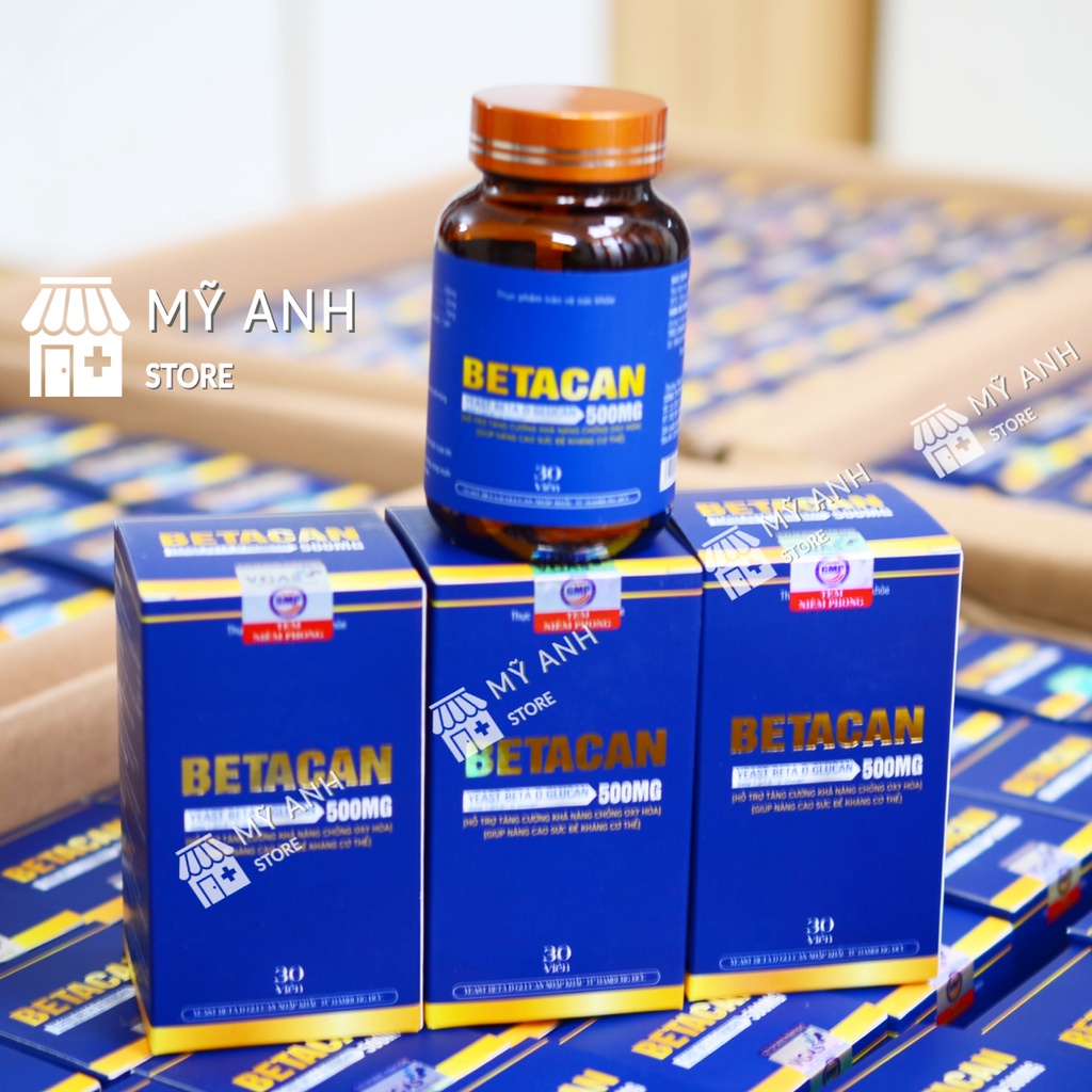 sỉ- BETACAN [CHÍNH HÃNG] - Tăng cường miễn dịch, loại bỏ HPV ( CÓ CHE TÊN SẢN PHẨM)
