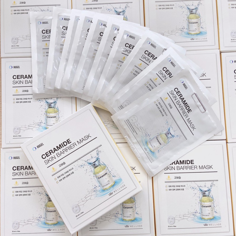 [CHÍNH HÃNG] Hugel Mặt Nạ Cấp Ẩm Wellage Ceramide Skin Barrier Mask