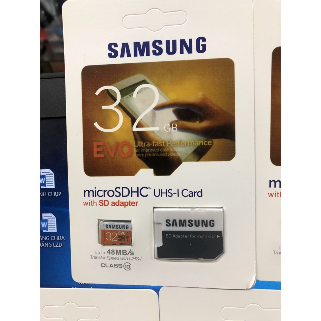 Thẻ nhớ Sam Sung EVO Class10 32GB/64GB/128GB 80MB/S - Cam kết hàng chất lượng !