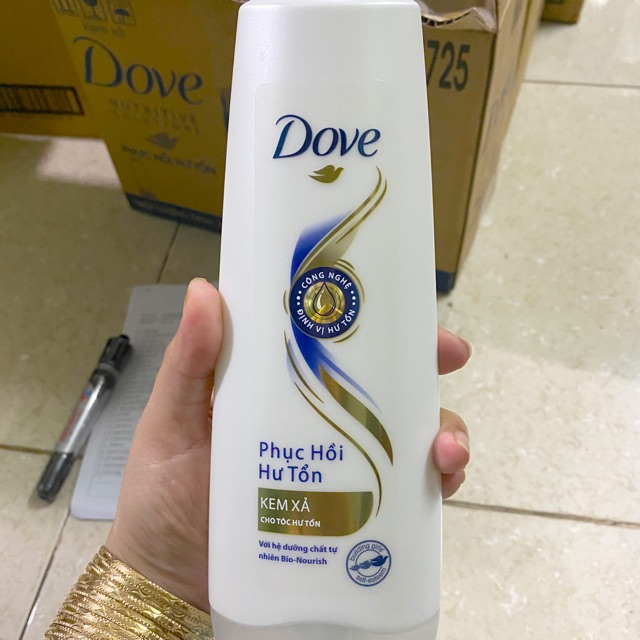 Date mới - Kem xả dove phục hồi 145ml