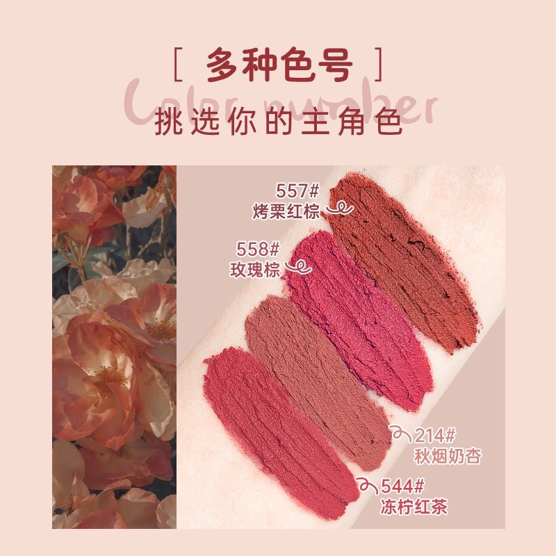 Son Kem Lì Hình Nấm NOVO Lip Mud 5622
