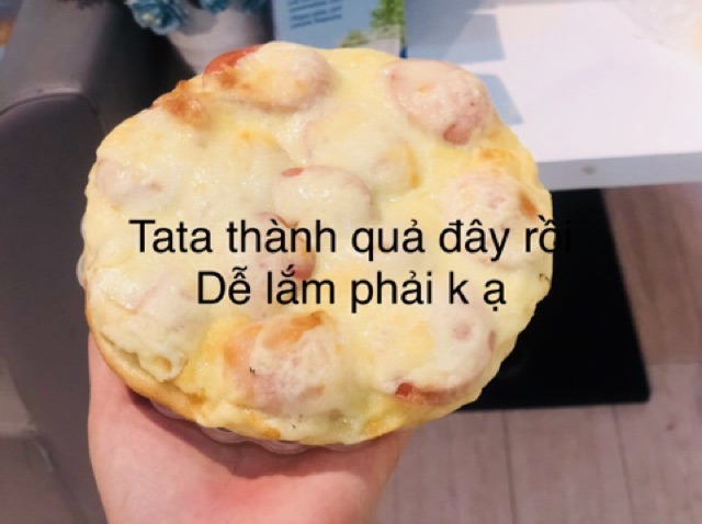 2 ĐẾ BÁNH PIZZA+PHÔ MAI