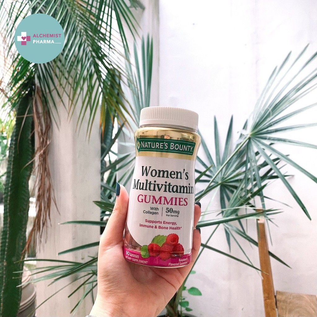 KẸO DẺO BỔ SUNG VITAMIN TỔNG HỢP CHO PHỤ NỮ NATURE'S BOUNTY WOMEN'S MULTIVITAMIN 80 VIÊN | Thế Giới Skin Care