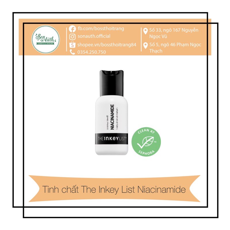 Tinh chất Niacinamide The Inkey List