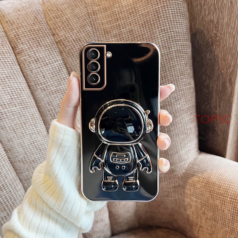 Ốp điện thoại samsung S10 Ốp Điện Thoại In Hình Phi Hành Gia Có Giá Đỡ Cho Samsung S10 plus S10 s20 Ultra s20 plus s20 fe S22 Ultra S21 Ultra YHY