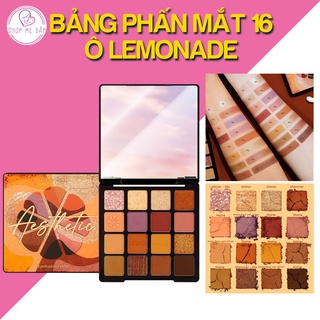 Bảng phấn mắt 16 ô lemonade aesthetic eyeshadow palette