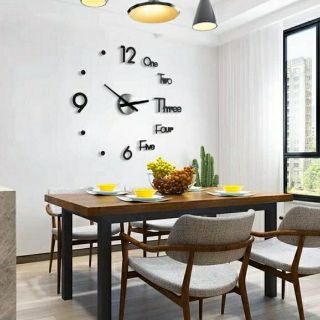 Đồng hồ dán tường 3D