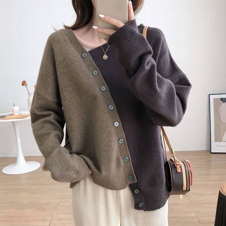 Áo Khoác Cardigan Dệt Kim Mềm Mại Thời Trang Cho Nữ