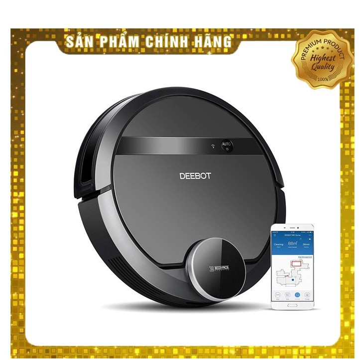 ***SIÊU SALE***Robot Hút Bụi Lau Nhà Ecovacs Deboot DE53 - Hàng mới 99.9%- TK Tiếng Anh