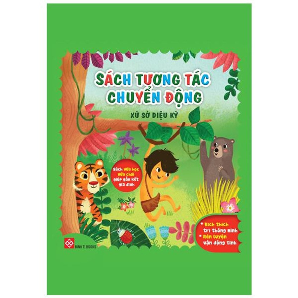 Sách - Sách Tương Tác Chuyển Động - Xứ Sở Diệu Kỳ - Hộp 2 (3 Tập)
