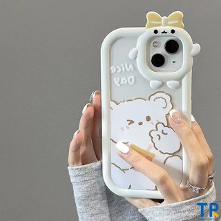 Ốp Điện Thoại TPU Mềm Hình Gấu 3D Cho OPPO A5S / 7 / 12 / 11K / 16 / 54 / 15 / 15S / 35 / 3S / 12E / 53 / 33 / 31 / 5 / 9 2020 A
