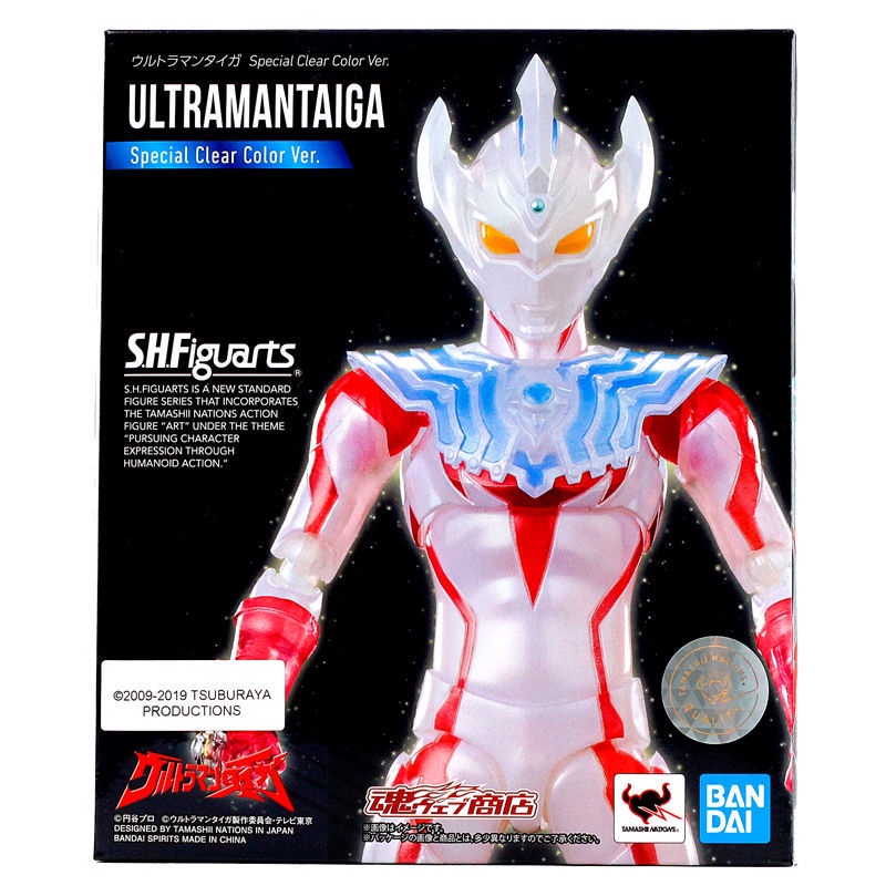 Spot Bandai SHF Taiga Ultraman Màu trong suốt Phiên bản đặc biệt Tai Luo Son Venue Limited