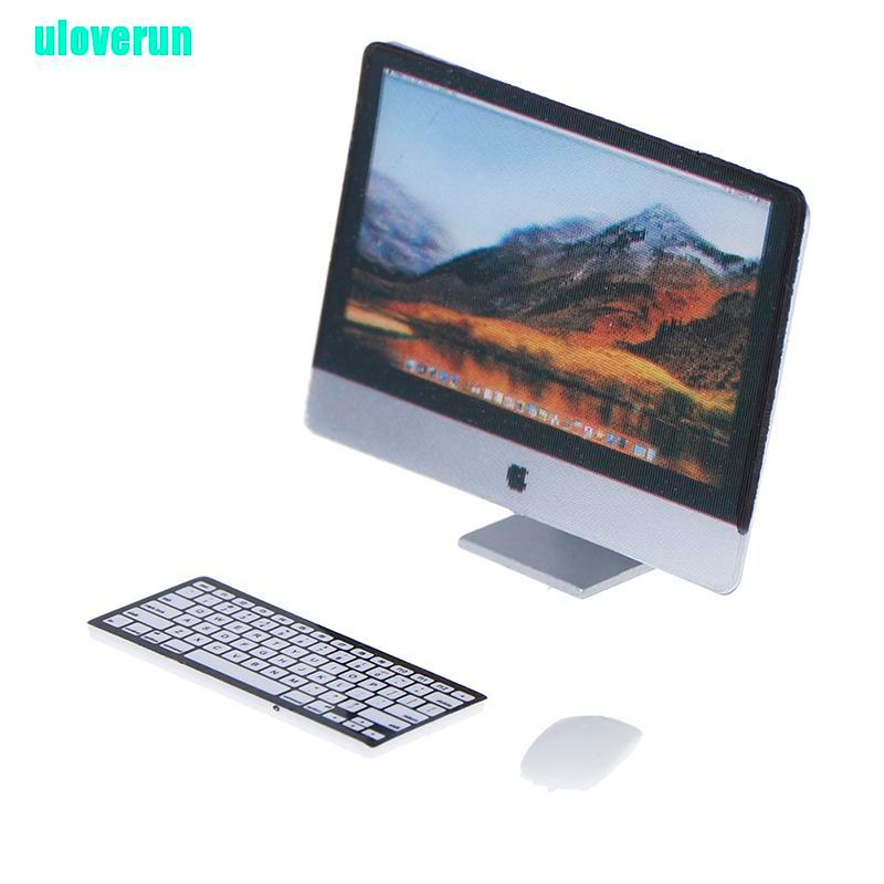 Máy Tính Mini Tỉ Lệ 1 / 12 Ob 11 Trang Trí Nhà Búp Bê