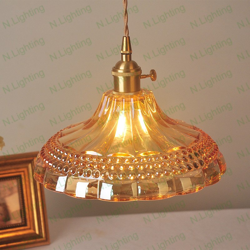 [Giá tốt-Chất lượng} Đèn thả trang trí decor bàn ăn, bàn đảo đẹp - Đèn chao thả trang trí   THCN 267