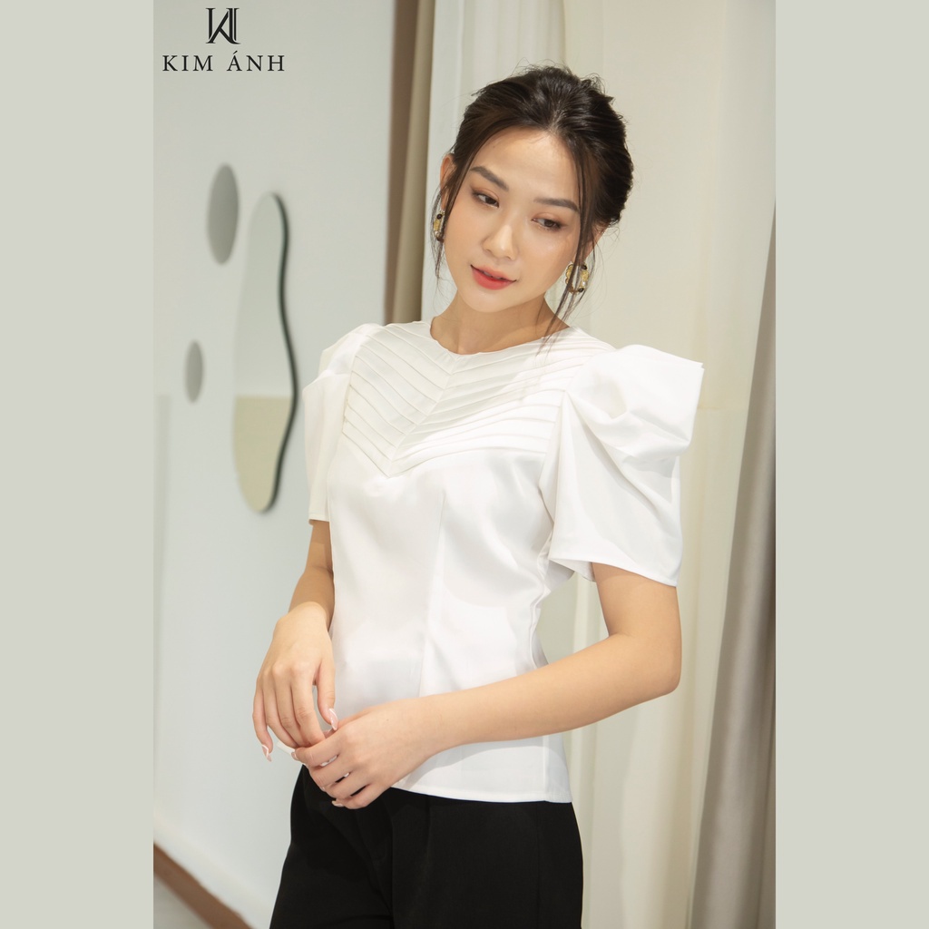 Áo Sơ Mi Nữ Công Sở , Áo Sơ Mi Kiểu Nữ Đep Kim Ánh | BigBuy360 - bigbuy360.vn