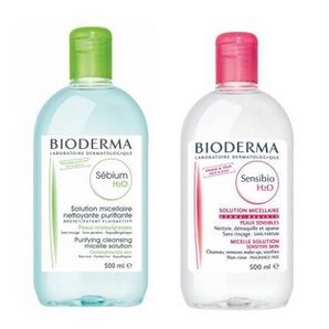 Nước Tẩy Trang Bioderma H20 Dành Cho Da Dầu Sebium, Da Nhạy Cảm Sensibio Hàng Pháp Chính Hãng 100ml