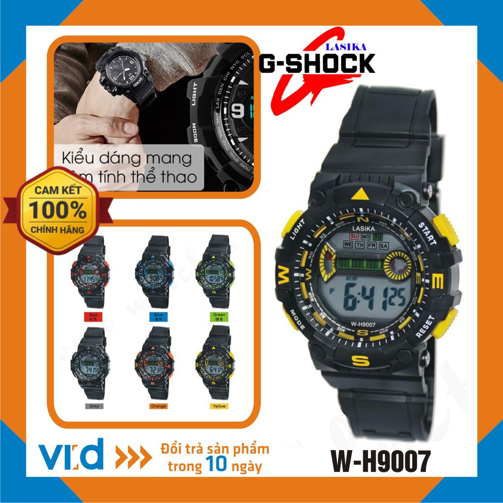 [CHÍNH HÃNG] Đồng hồ trẻ em, Đồng hồ điện tử thể thao đeo tay nam Lasika W-H9001 - Bảo hành 12 tháng!!! | BigBuy360 - bigbuy360.vn