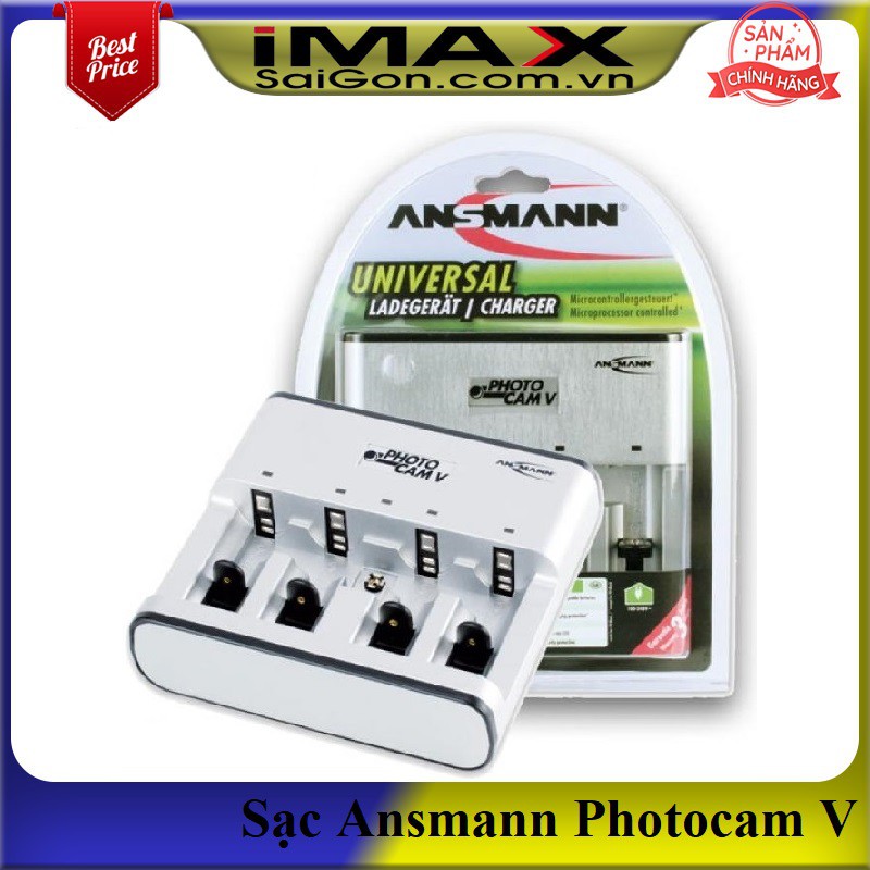 Bộ sạc pin Ansmann Photocam V