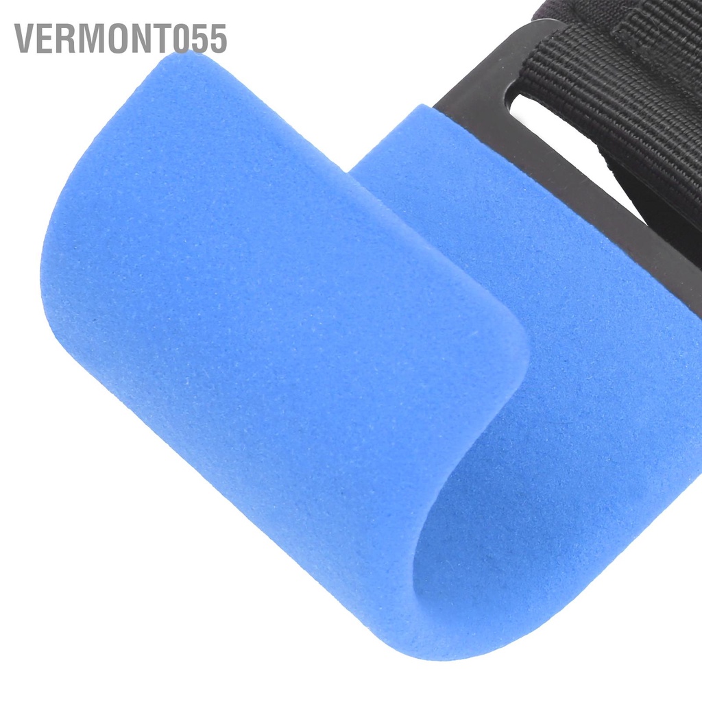 Vermont055 Nâng tạ thể thao Kéo lên Móc Tập dục Sức mạnh Đào tạo sức Vòng đeo cổ tay Dây đai quấn