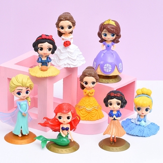 Mô Hình Công Chúa Disney Bạch Tuyết, Bela ,Elsa, Sophia ,Ariel,Toys Kid
