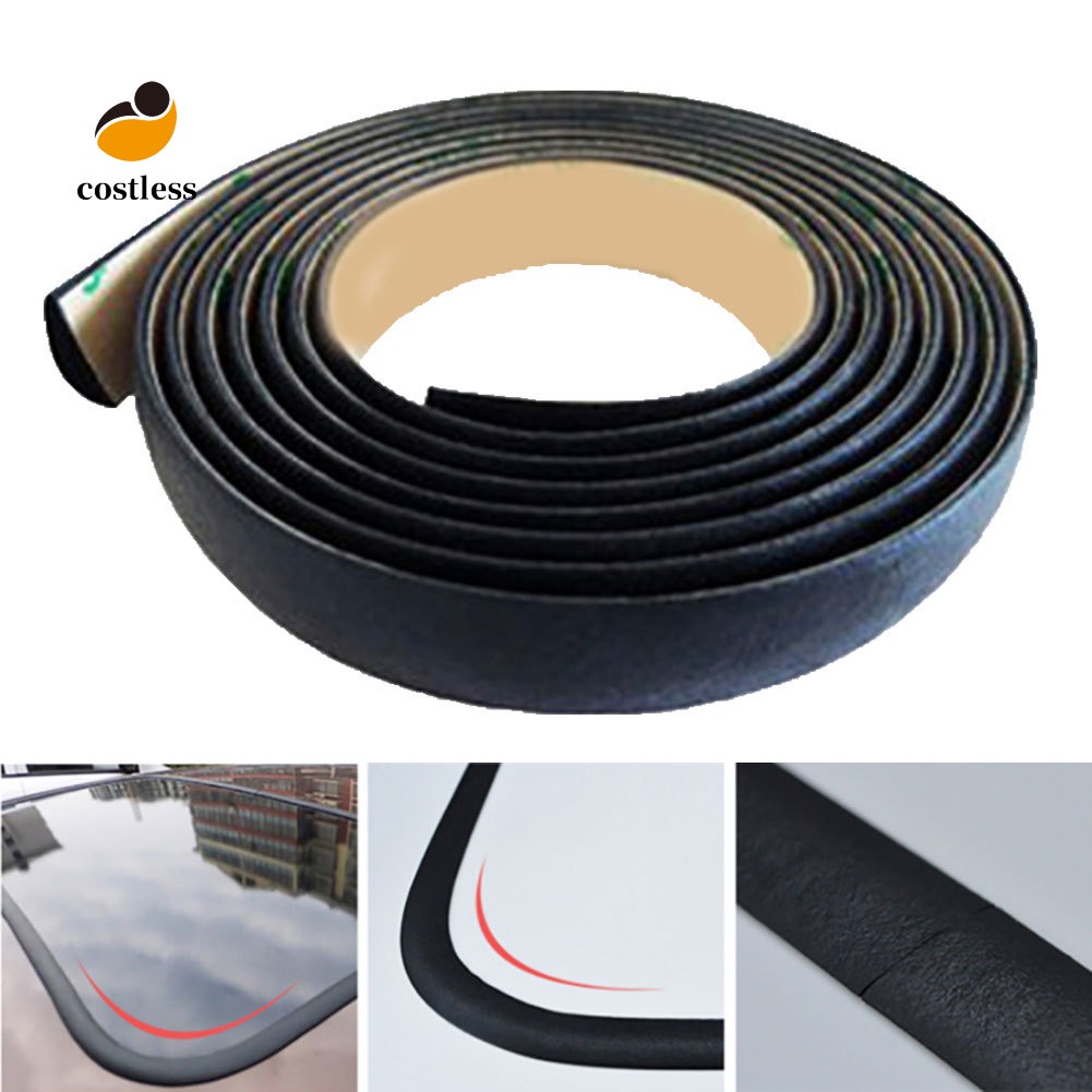 Chi Tiết| Dải Cao Su Cách Âm Chống Thấm Nước Dán Kính Chắn Gió Xe Hơi 300cm