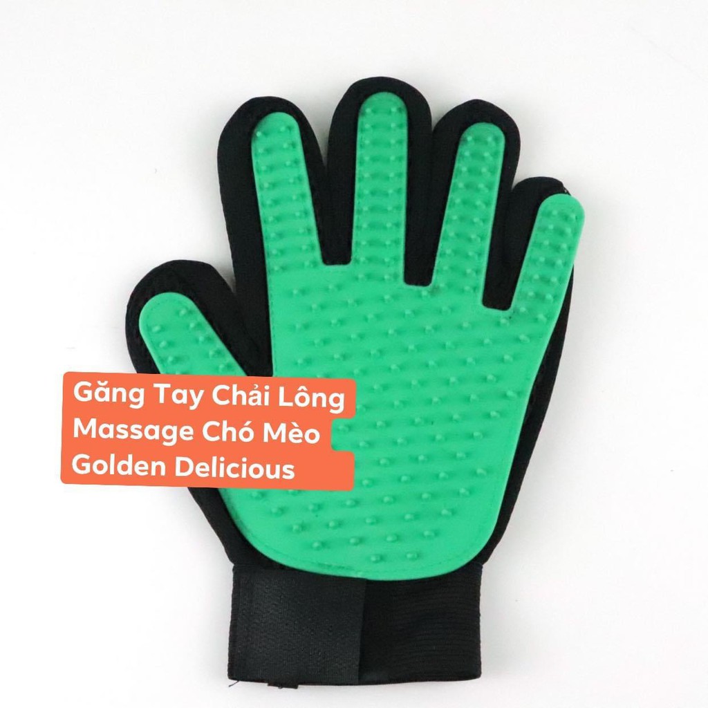 Găng Tay Chải Lông Massage Cho Chó Mèo - Loại Bỏ Lông Chết - Giảm Tối Đa Rụng Lông Vật Nuôi Trong Nhà - Giá Rẻ Hủy Diệt