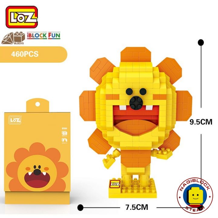 Bộ lắp ráp nhân vật hoạt hình NANO BLOCK LOZ-9564