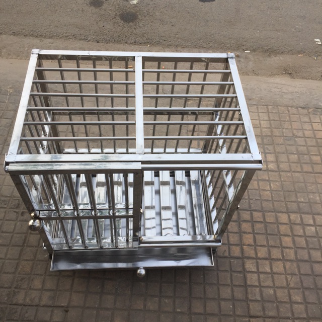 Chuồng chó inox Giao miễn phí