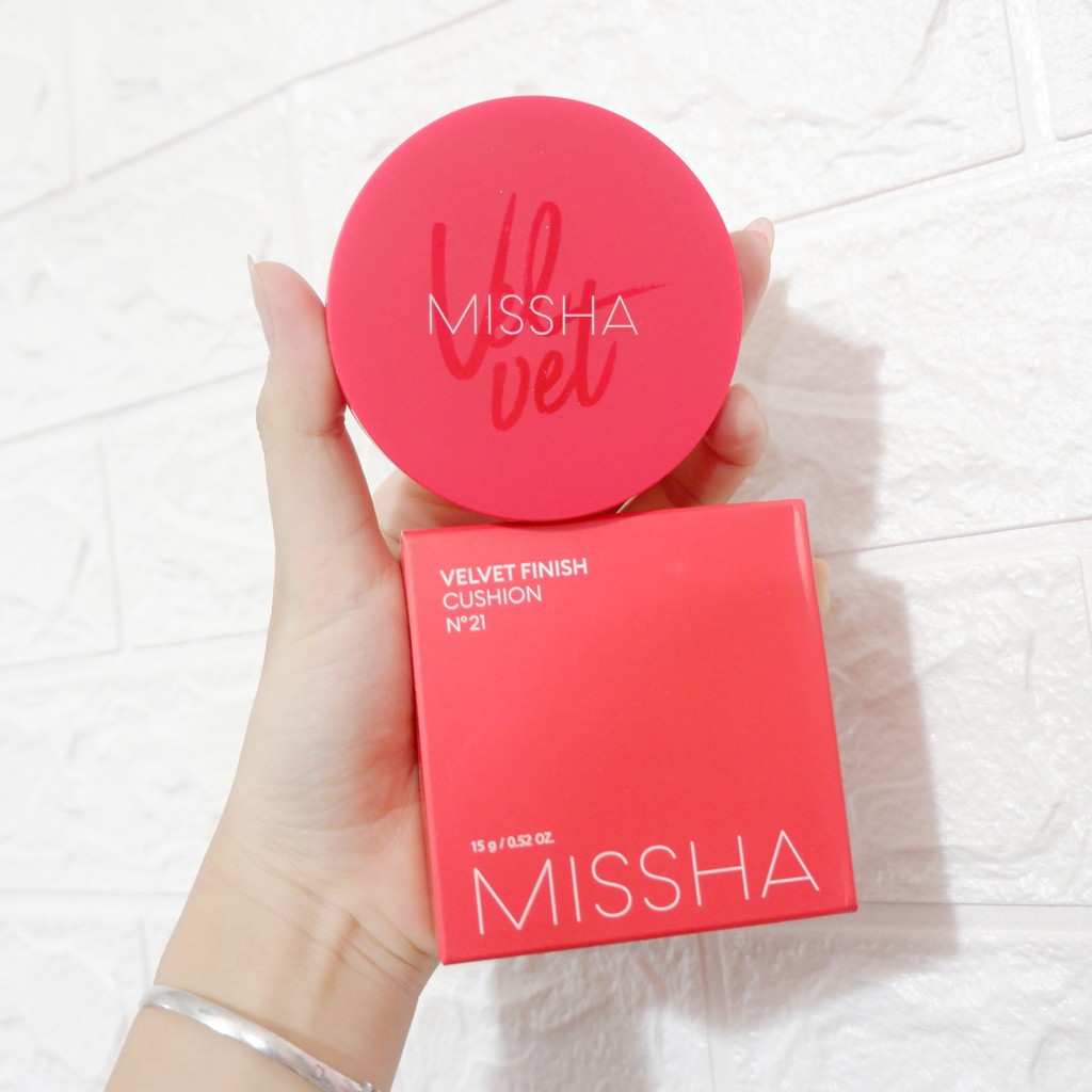 Phấn nước che phủ tốt, lâu trôi Missha magic cushion cover lasting