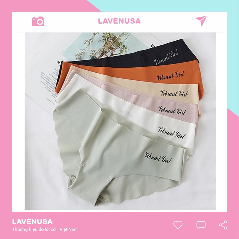 Quần lót nữ thun lạnh cao cấp không viền Vibrant Girl QL61 | BigBuy360 - bigbuy360.vn