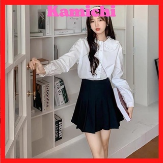 Áo sơ mi nữ cổ sen m112 kamichi