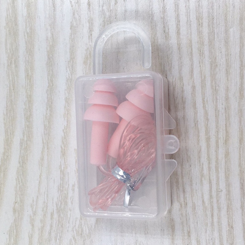 Nút Bịt Tai Chống Ồn Chống Nước Bằng Silicone