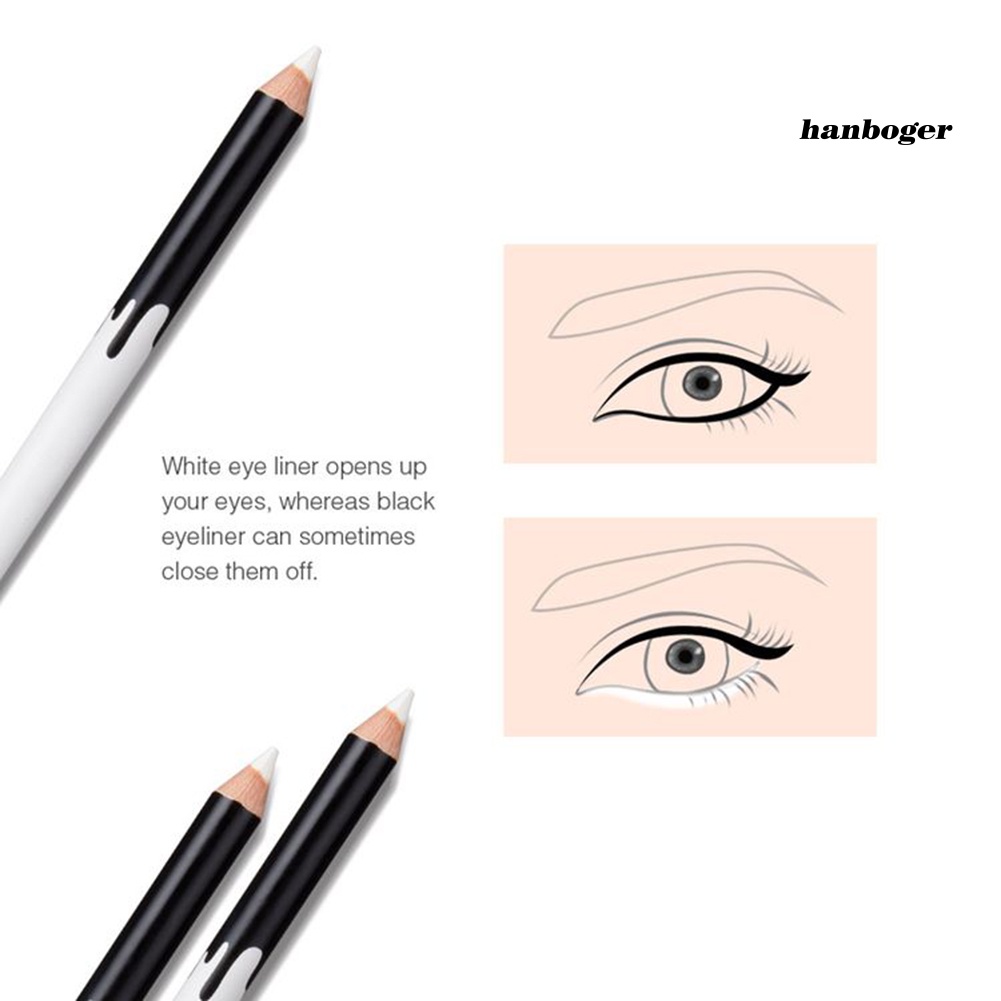 [Hàng mới về] Bút chì kẻ mắt mềm mại có độ bóng cao lâu trôi không thấm nước chống nhòe Hanboger Menow | BigBuy360 - bigbuy360.vn