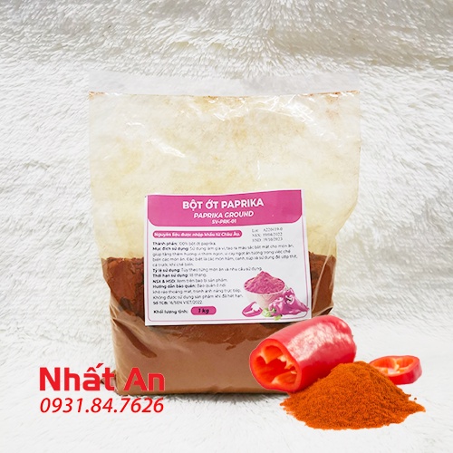 Bột ớt Paprika/ Sweet Paprika (500gr/ 1000gr)