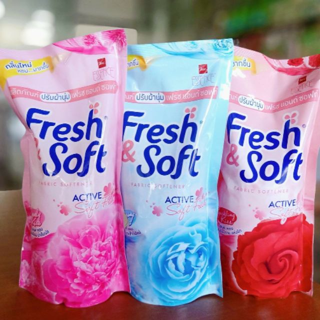 Nước xả Fresh&amp;Soft túi 600ml