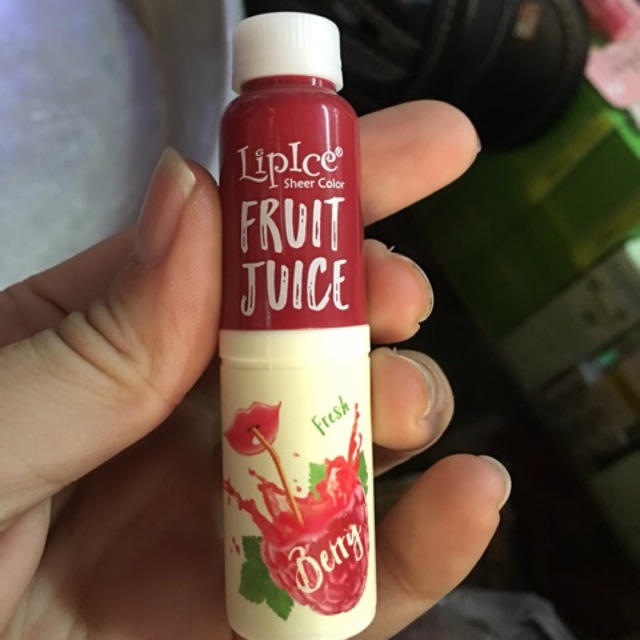 (Lipice 2018) Son thỏi LipIce Sheer Color FRUIT JUICE 4g