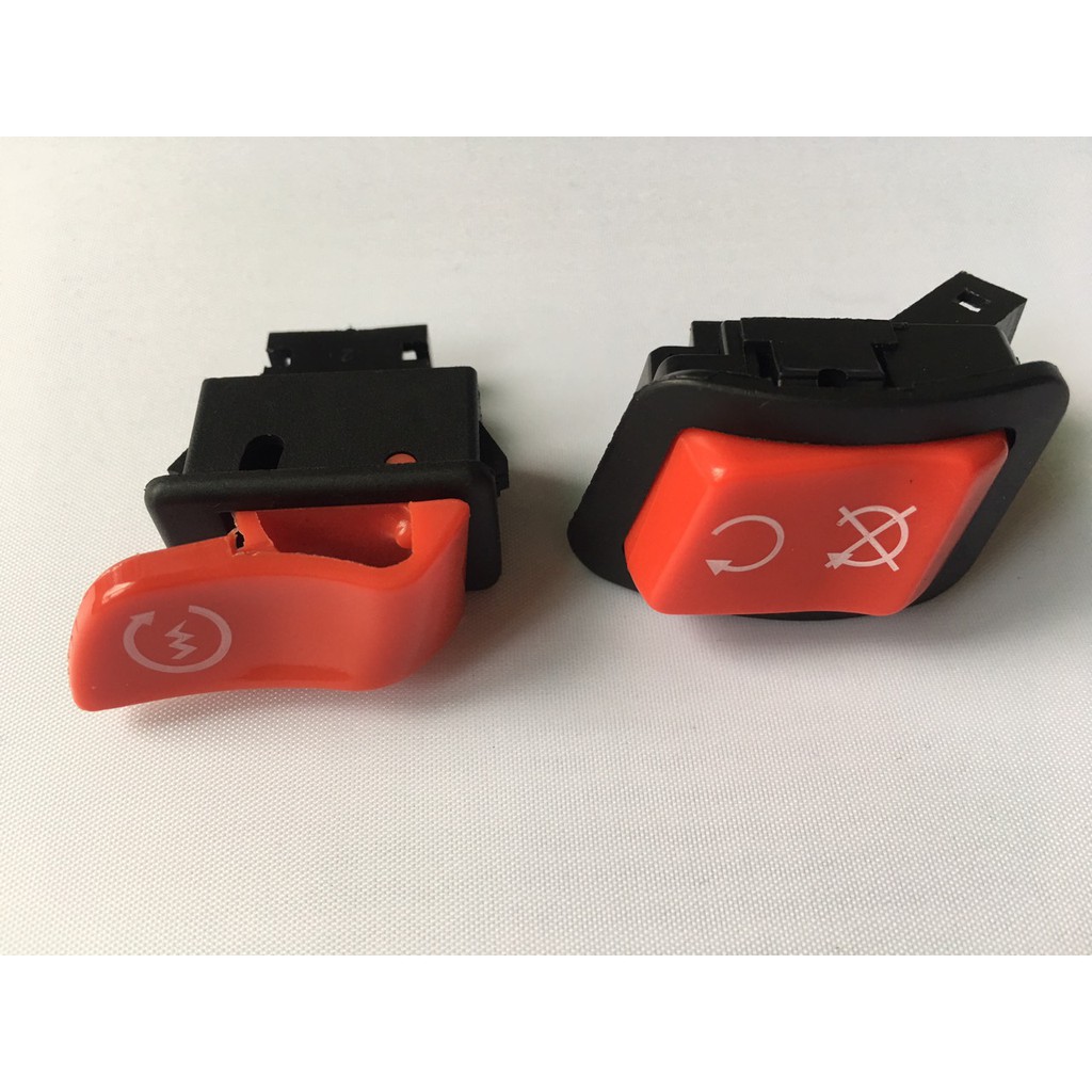 combo nút đề +idling stop màu đỏ 300i lắp SHVN2012-2019, sh2010