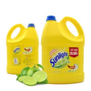 Nước rửa chén Sunlight Chanh Can 3.6Kg
