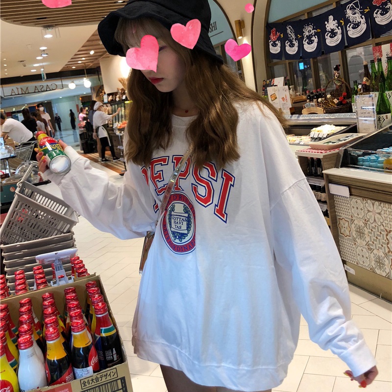 áo nỉ  tay dài phong cách Hàn | BigBuy360 - bigbuy360.vn