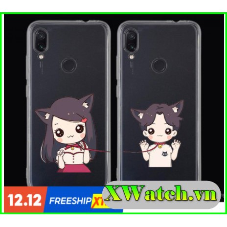 Ốp silicon Samsung  A72 A10/A10S/A20/A30/A20S/A30S/A50/A50S/M20/M30/M30S...  in hình cặp đôi