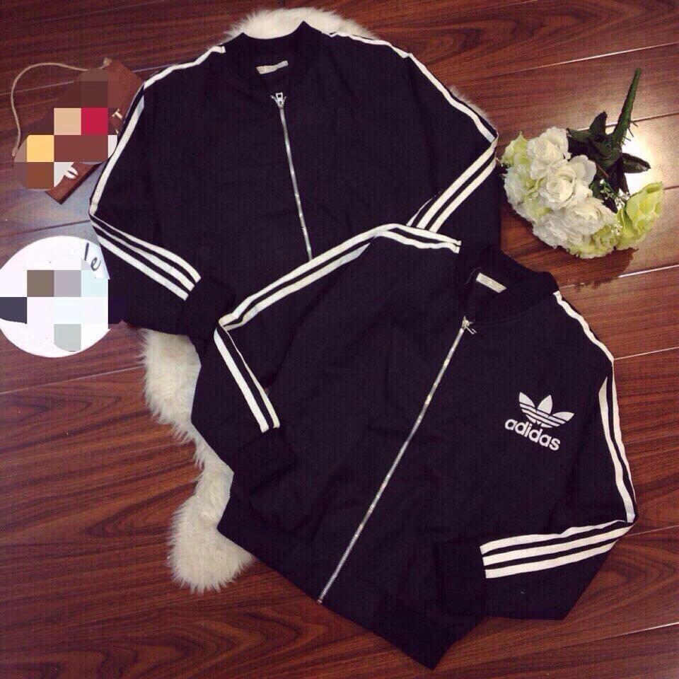 Combo 2 Áo ADIDAS bomber kaki 2 lớp lót dù