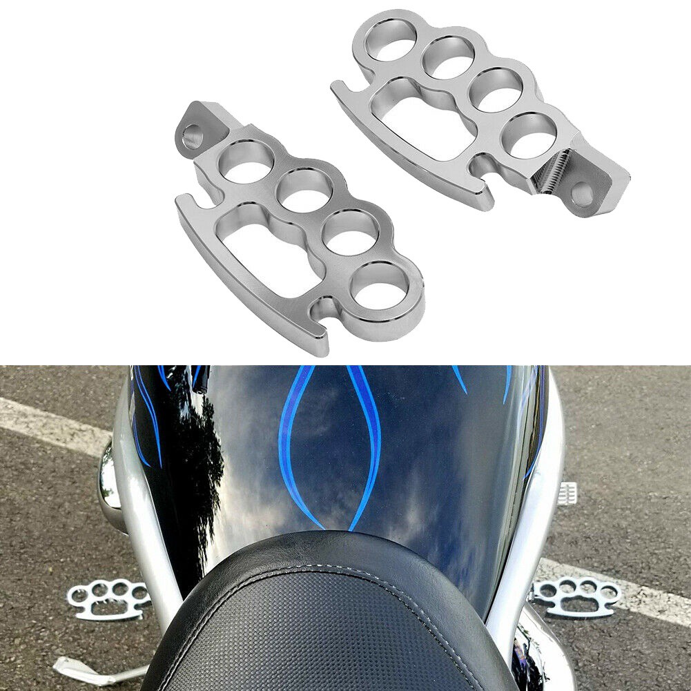 Ready stock  Motorcycle Aluminum Knuckle Control Foot Peg Foot Pedal