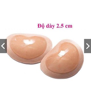Miếng dán độn ngực hình tim 1 đôi